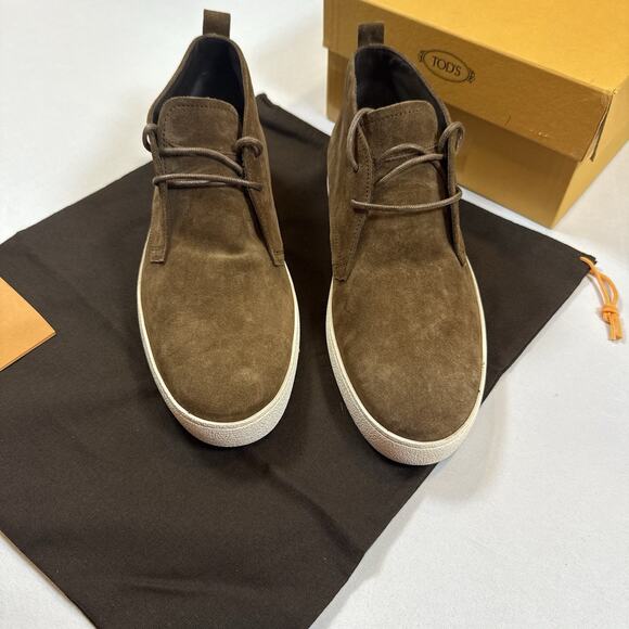 Tod’s POLACCO CASSETTA CHUKKA DESERT BOOTS Size 7.5UK/9US New Box In MSRP $975 main image 8